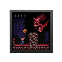 Pixel Frames 9x9 Shadow Box Art: Contra - Dragon God Java