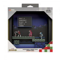 Pixel Frames 9x9 Shadow Box Art: Castlevania II: Simon's Quest - Horrible Night