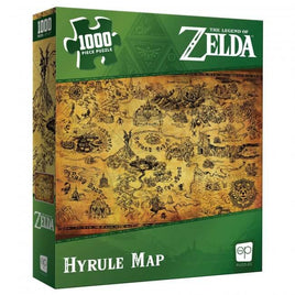 The Legend of Zelda: Hyrule Map Puzzle (1000pcs)