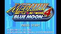 Mega Man Battle Network 4: Blue Moon (GBA)