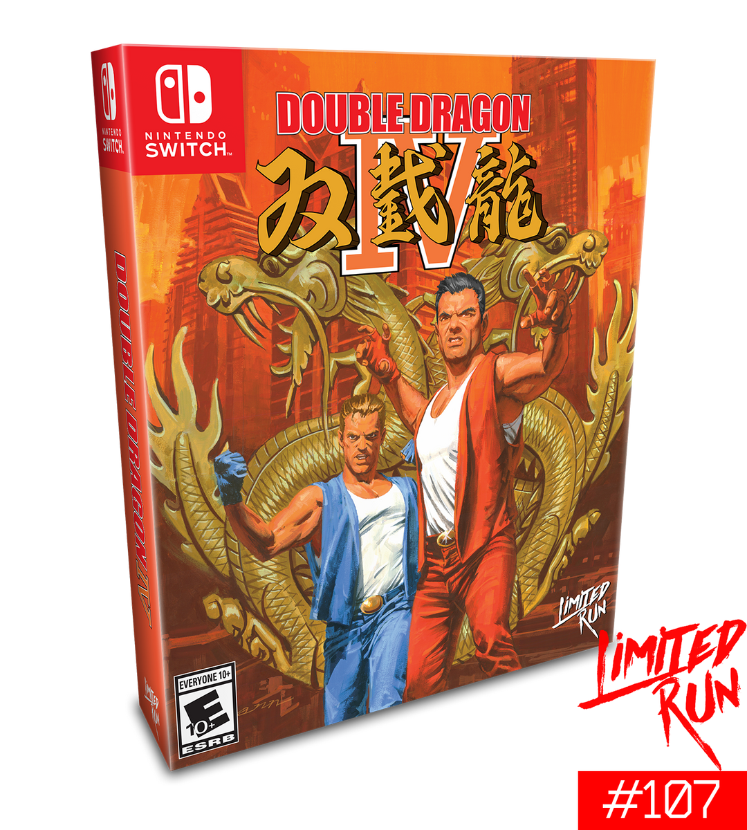 Switch Limited Run #108: Double Dragon Neon – Limited Run Games