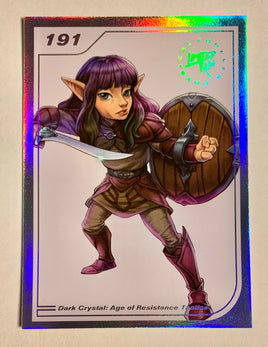 Limited Run Trading Card #191: Dark Crystal: Age of Resistance Tactics (Silver)