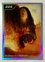 Limited Run Trading Card #226: Story of a Gladiator (Silver)
