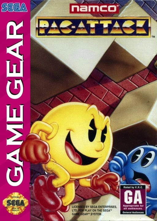 pac man game gear Pac-Attack (Game Gear)| Gamer Life
