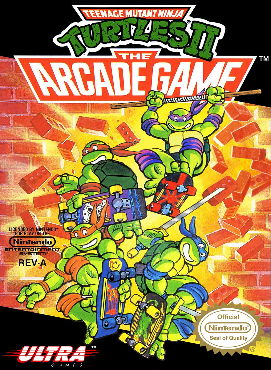 Teenage Mutant Ninja Turtles II: The Arcade Game (NES)| Gamer Life