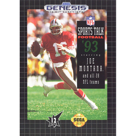 NFL Sports Talk '93 Starring Joe Montana (Genesis)