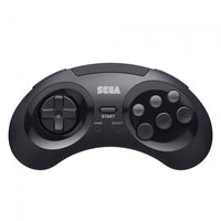 Retro-Bit SEGA Genesis 8-Button Arcade Pad Wireless 2.4 GHz V2 [Black]