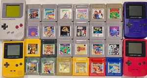 11-7-21: Nintendo Game Boy Carts and Handhelds