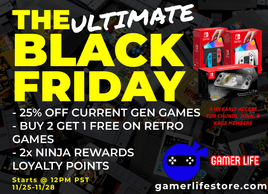 Early Access: 25% OFF Current Gen Video Games