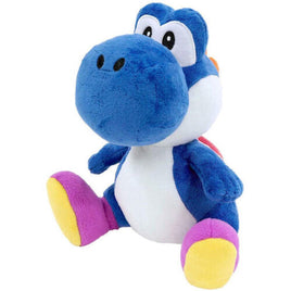 Super Mario All Star Collection #44: Blue Yoshi 8" Plush (S)
