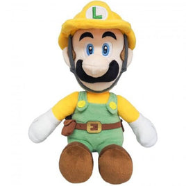 Super Mario Maker 2 Collection #02: Builder Luigi 10" Plush (S)