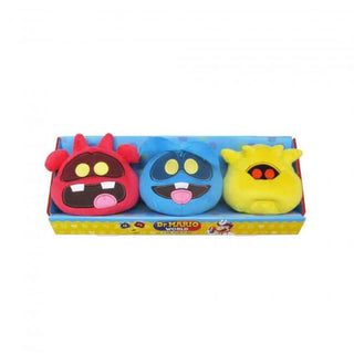 Dr. Mario World Collection Virus Plush [3PK] (S)