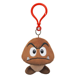 Super Mario All Star: Goomba Dangler 4" Plush (S)