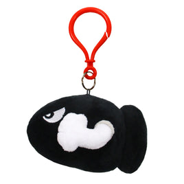 Super Mario All Star: Bullet Bill Dangler 4" Plush (S)
