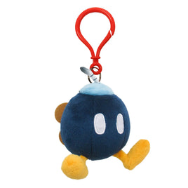 Super Mario All Star: Bob Omb Dangler 4" Plush (S)