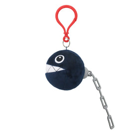 Super Mario All Star: Chain Chomp Dangler 4" Plush (S)