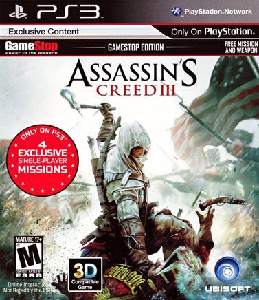 Assassin's Creed III [Gamestop Edition] - Playstation 3