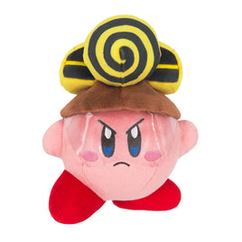 Kirby's Adventure All Star: Kirby Drill 6" Plush (S)