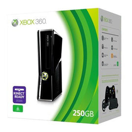 Microsoft Xbox 360 Slim Console [250GB] (Glossy Black)