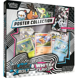 Pokemon TCG: Scarlet & Violet - Black Bolt & White Flare Unova Poster Collection