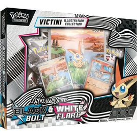 Pokemon TCG: Scarlet & Violet - Black Bolt & White Flare Unova Victini Illustration Collection