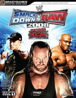 WWF Smackdown vs. Raw 2008 [BradyGames] - Strategy Guide