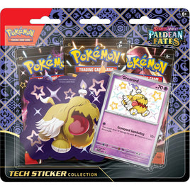 Pokémon TCG: Scarlet & Violet - Paldean Fates Tech Sticker Collection [Greavard]