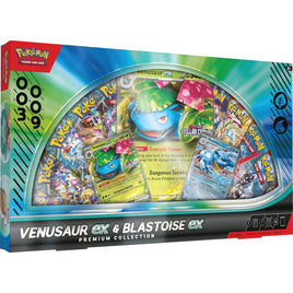 Pokémon TCG: Scarlet & Violet - Venusaur ex & Blastoise ex Premium Collection