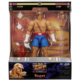 Ultra Street Fighter II - Sagat Action Figure (Jada Toys)