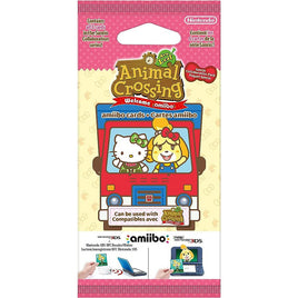 Animal Crossing: New Leaf 6-Card Pack - Sanrio Collaboration (amiibo)