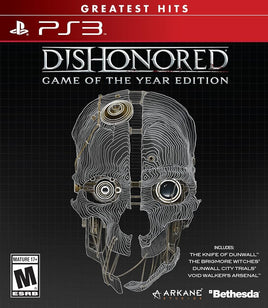 Dishonored [Game of the Year Edition] <Greatest Hits> (PS3)