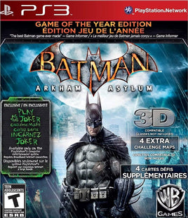 Batman: Arkham Asylum: Game of the Year Edition [Greatest Hits] (PS3)