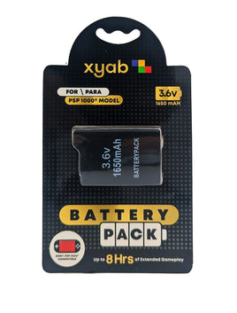 XYAB Rechargeable Battery Pack for Sony PSP 1000® Model [1650 mAh]