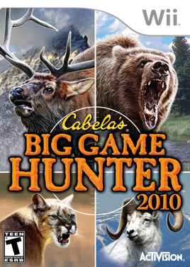Cabela’s Big Game Hunter 2010 (Wii)