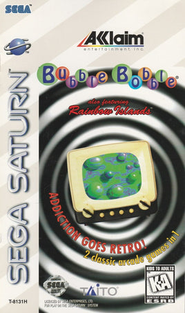 Bubble Bobble also featuring Rainbow Islands (Saturn)