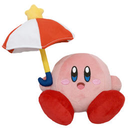 Kirby's Adventure: Kirby Parasol 5" Plush (S)