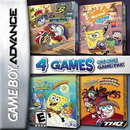 Nickelodeon 4 Games on One Game Pack (GBA)