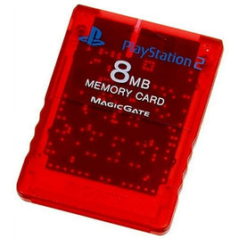 Sony Playstation 1 Official 8MB Memory Card (Red)