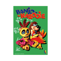 Pixel Frames PLAX 10x12" Framed Lenticular Poster: Banjo-Kazooie