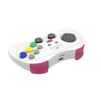 Retro-Bit SEGA Saturn Wireless 2.4 GHz Pro Controller [White]