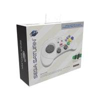 Retro-Bit SEGA Saturn Wireless 2.4 GHz Pro Controller [White]