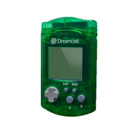 Sega Dreamcast Visual Memory Unit (Clear Green) <Complete>