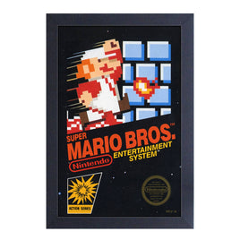 Super Mario Bros. - Cover Framed Print