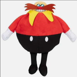 Sonic the Hedgehog Jakks Pacific Collection: Dr. Eggman 9" Plush (S)