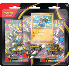 3-Pack Blister [Binacle] - Pokemon Pitch Black