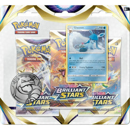 Glaceon 3-Pack Blister - Pokemon Brilliant Stars