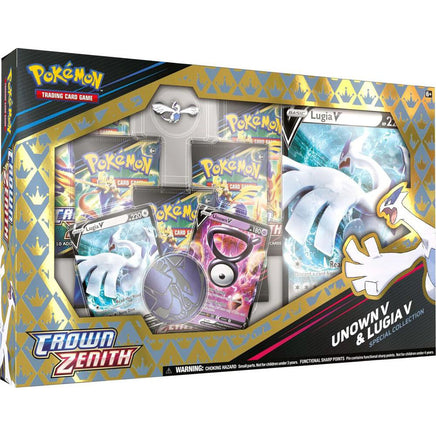 Lugia V & Unown V Special Collection - Pokemon Crown Zenith