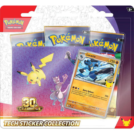 Tech Sticker Collection: Lucario - Pokemon 30th Celebration