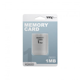 TTX Tech 1MB Memory Card for Playstation 1