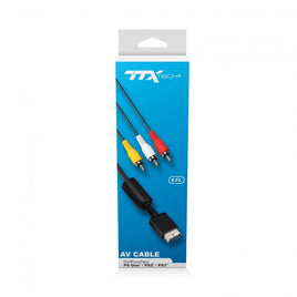 TTX Tech AV Cable for PSone, PS2, and PS3